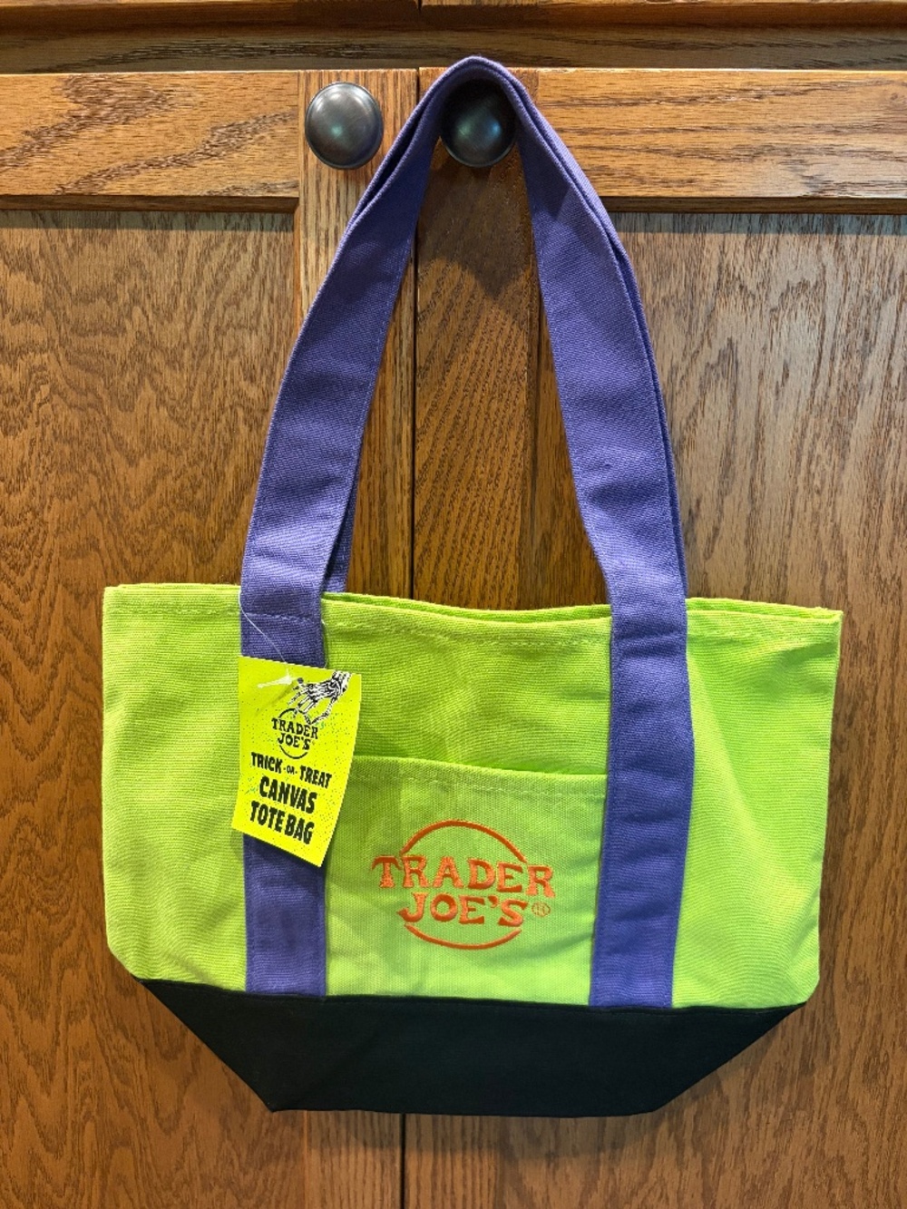 Trader Joeโs Halloween mini tote bag